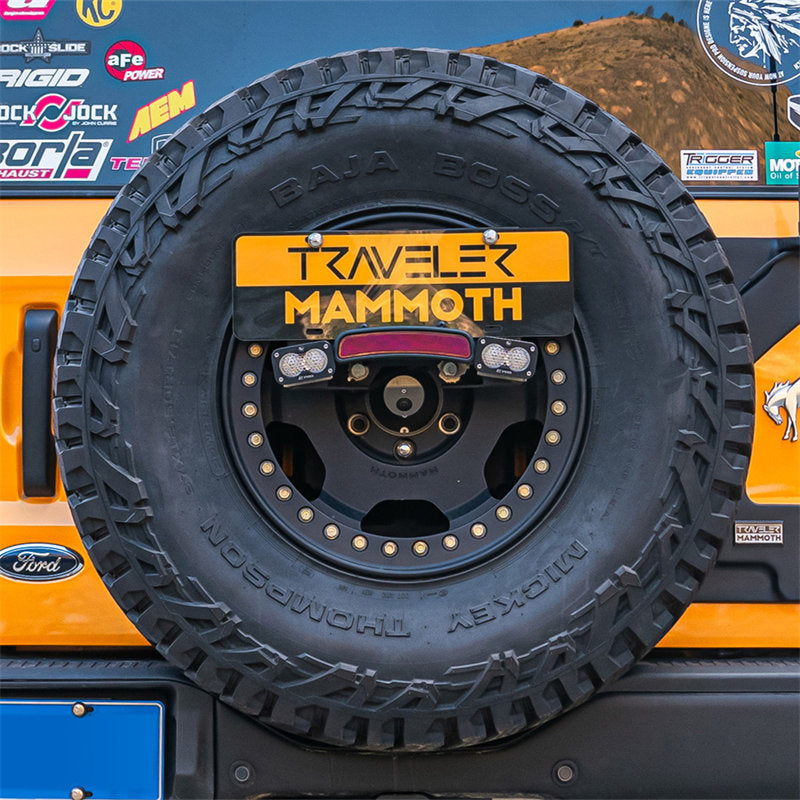 Strengthen The Spare Tire Rack