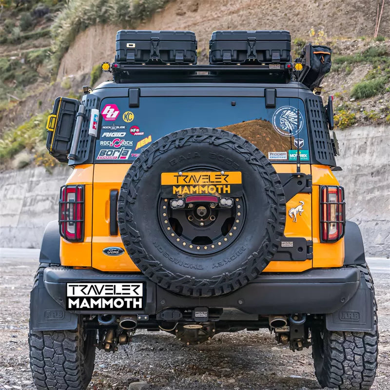 Strengthen The Spare Tire Rack