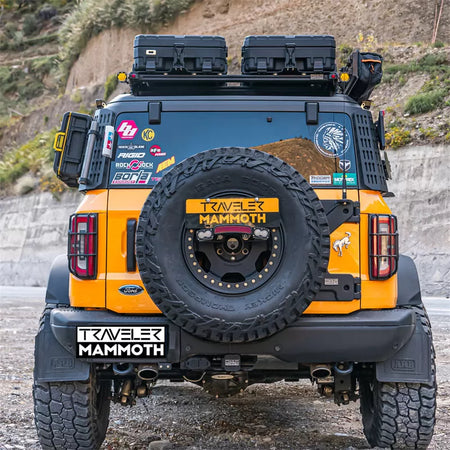 Strengthen The Spare Tire Rack