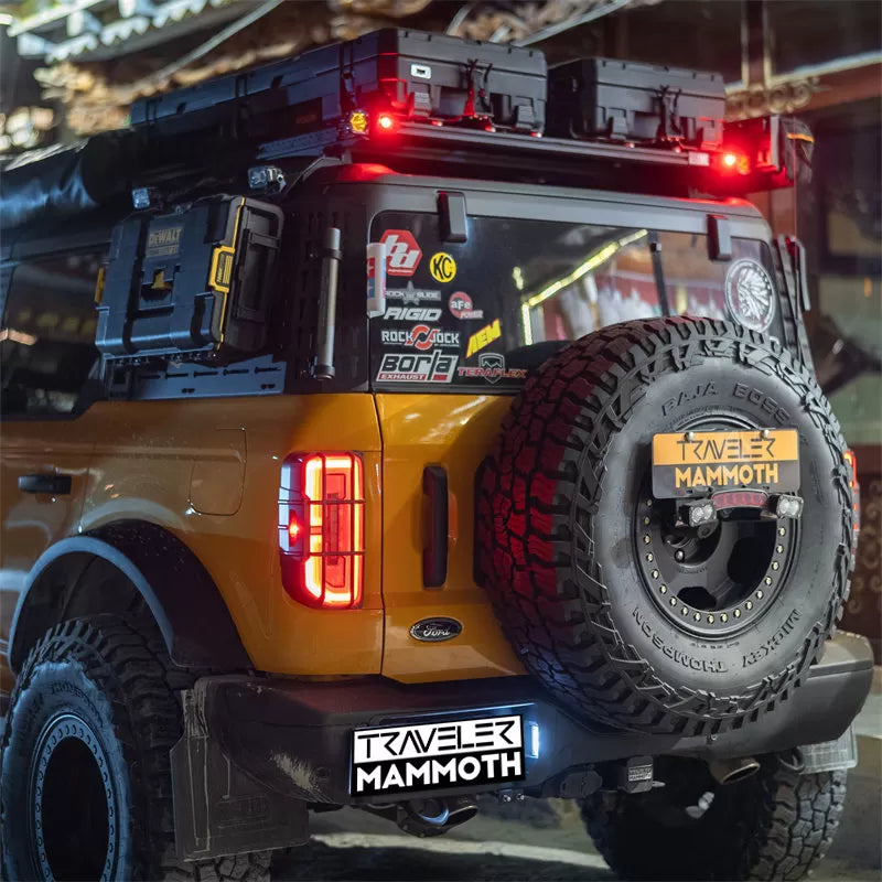 Strengthen The Spare Tire Rack