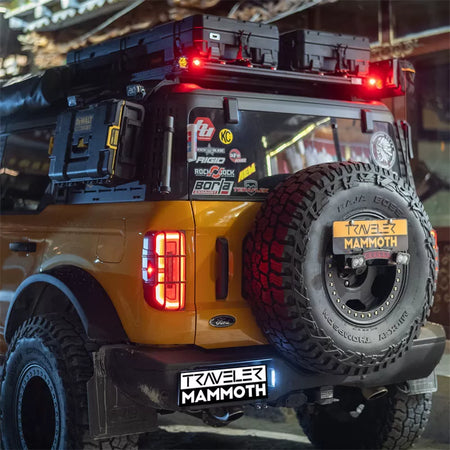 Strengthen The Spare Tire Rack