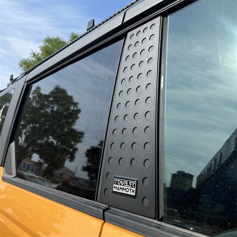 Anti-scratch Guard Plate For The B-pillar Of The Side Window
