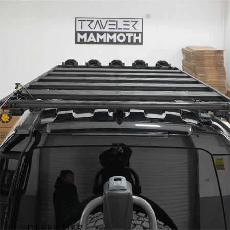 Overloaded Roof Equipment Platform