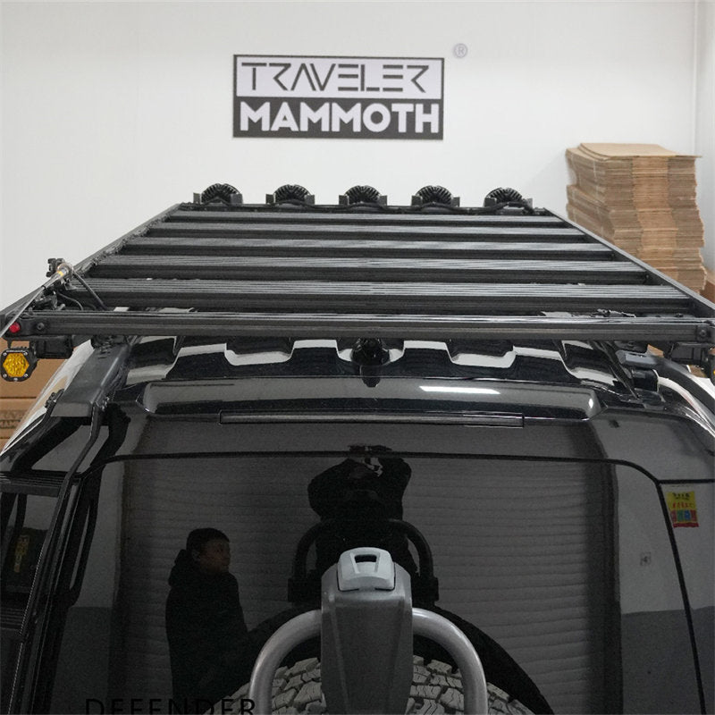 Overloaded Roof Equipment Platform