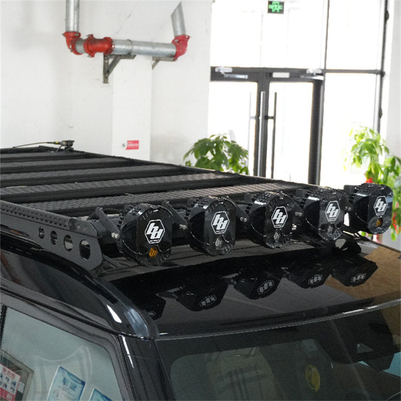 Overloaded Roof Equipment Platform